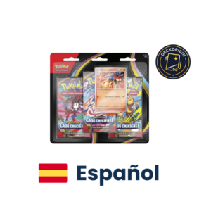 Pokémon Blister Caos Creciente 3 sobres + Promo